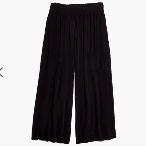 Black Crepe Huston Pull-On Crop Pants size Small - Picture 2 of 7